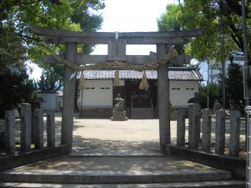 弓削神社の写真