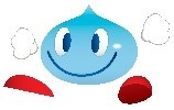 八尾市水道局のマスコットキャラクター「みず丸くん」
