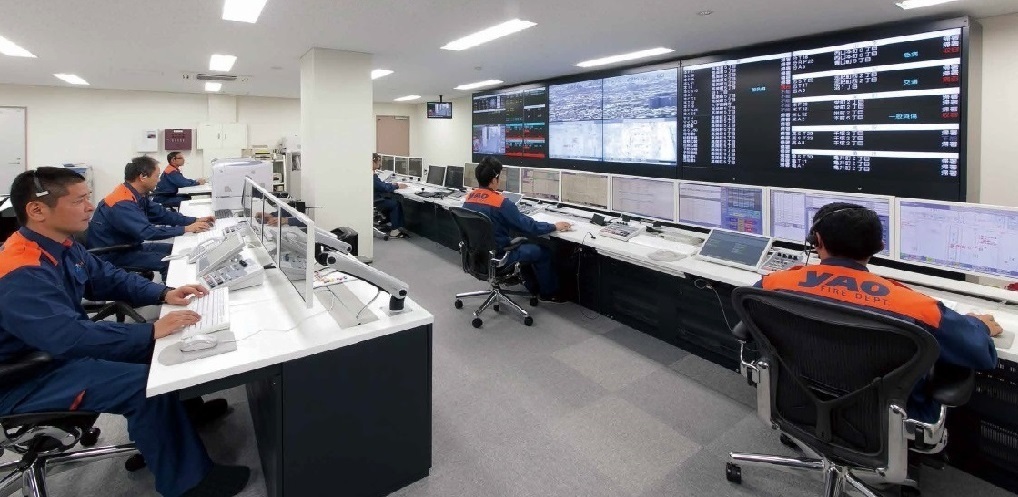 写真：消防指令センター