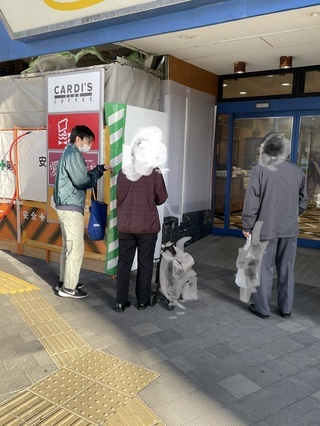 写真：街頭啓発