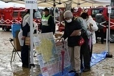 写真：防災展示