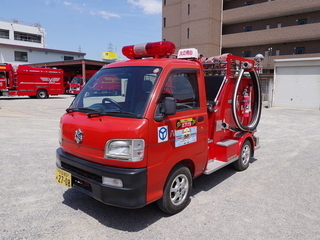 写真:軽四ミニポンプ車 MP