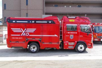 写真：特殊水槽付消防ポンプ自動車2
