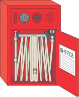 イラスト：消火栓設備