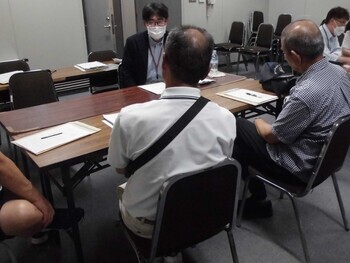 写真:個別相談