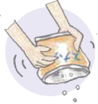 イラスト：中を払う