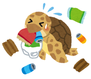 イラスト：海ごみ