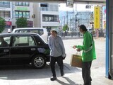 啓発物品配布の写真1