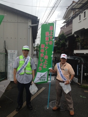 写真：路上喫煙マナー啓発活動1