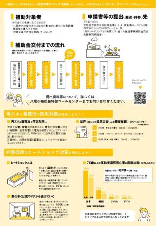 写真:家庭用ちらし裏