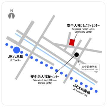 安中人権コミュニティセンター地図