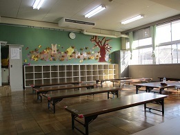 写真：実際に使用している教室