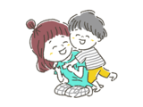 イラスト：親子