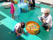 水遊び