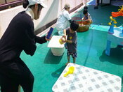 水遊び