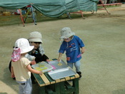 シャボン玉とばそう