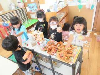 写真:お店屋さんごっこ