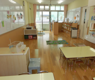 写真:2歳児の保育室