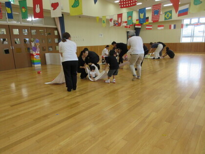 写真:写真:0.1.2歳児運動会2