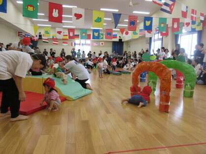 写真:0.1.2歳児運動会3