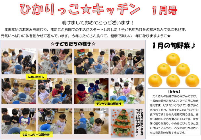 写真:ひかりっこキッチン 4月号