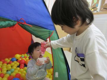 写真:一時預かり(いるか組)の様子4