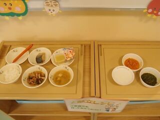 写真:今日の献立