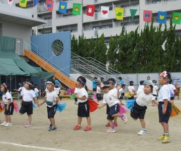 写真:幼児運動会1