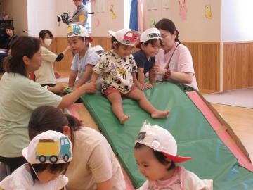 写真:乳児運動会2