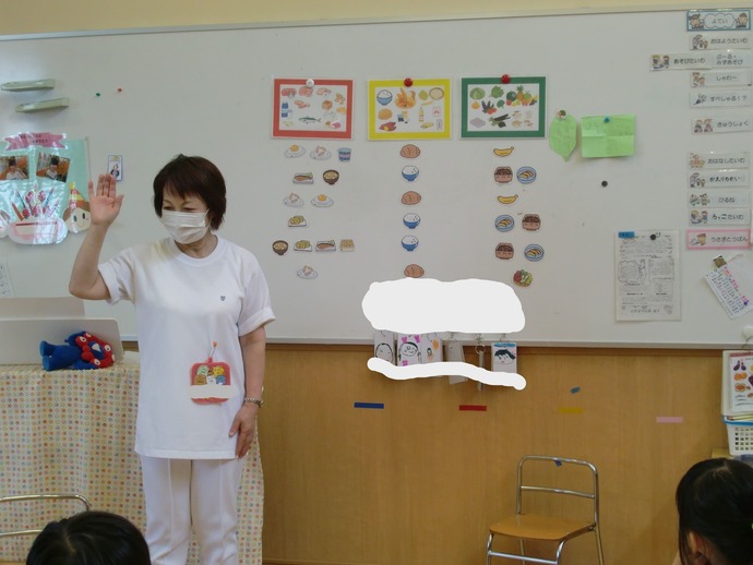 写真：三色食品群について【5歳児】4