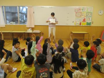 写真：さつま芋クイズ/消化の話【5歳児】2