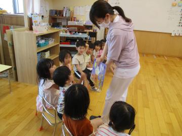写真：行事食の話【4歳児】2