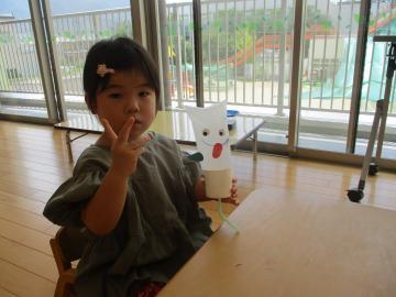 写真：8月室内遊びの様子4