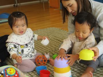 写真：11月室内遊びの様子1