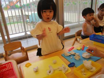 写真：粘土・感触遊び8