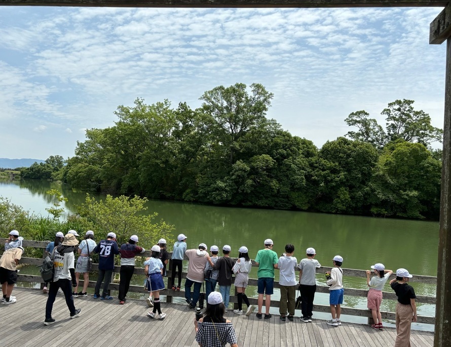 写真：遠足の様子