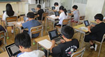 写真：タイピング検定