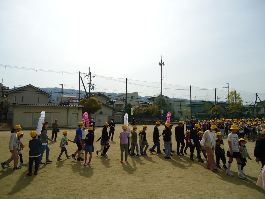 写真：1年生歓迎会2
