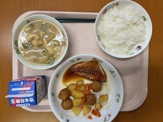 写真：給食献立 6月5日