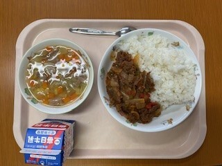 写真：給食献立 6月7日