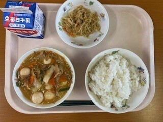 写真：給食献立 6月10日