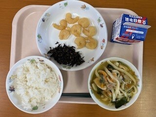 写真：給食献立 6月12日