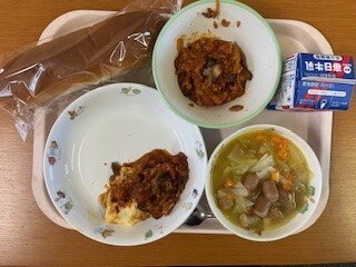 写真：給食献立 6月13日