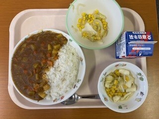 写真：給食献立 6月14日