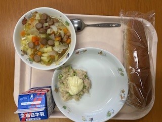 写真：給食献立 5月14日