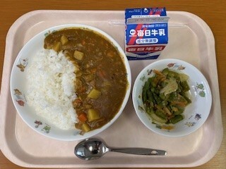 写真：給食献立 5月24日