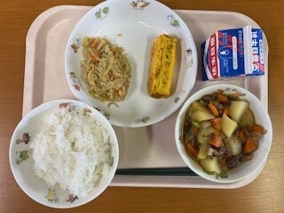 写真：給食献立 5月27日