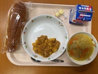 写真：給食献立 5月28日