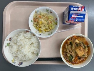 写真：給食献立 5月29日