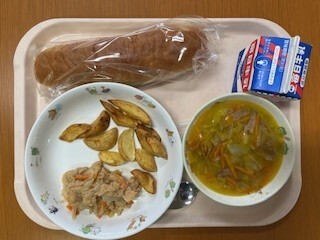 写真：給食献立 5月30日